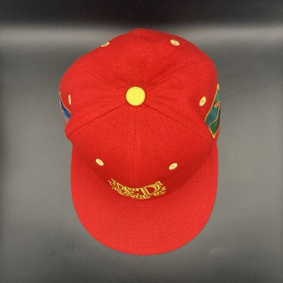 Kanye West Headgear Classics My Beautiful Dark Twisted Fantasy Rare Fitted Hat - Picture 2 of 12